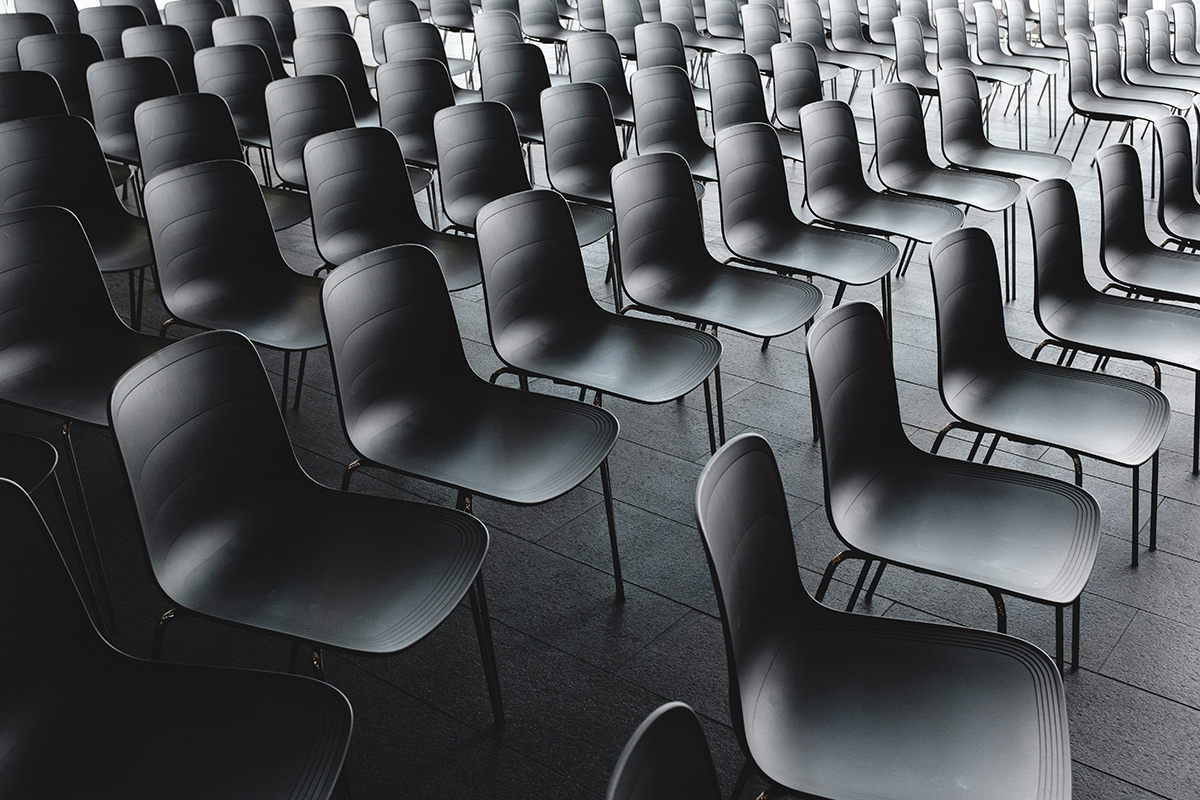 Several rows of chairs